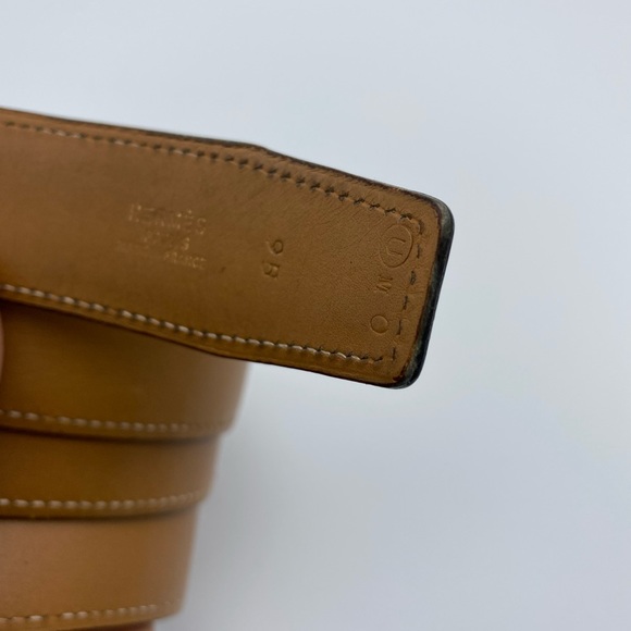 Hermes vintage reversible belt main image 4